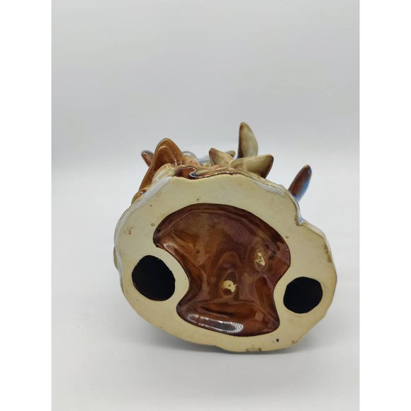 Dolphin Figurine Dolphins Decorative Sculpture Beautiful 7" Ceramic Decor Ocean - Picture 6 of 8